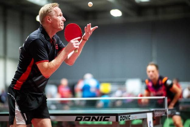 TABLE TENNIS TT FINALS 2026 IN ERFURT FOR EDITORIAL PURPOSES ONLY p 07 06 2026 Erfurt 94 National German Championships Women Men within the German TT Finals Seniors 55 Singles in photo Alexander Krießbach 391 Bischlebener SV Germany Thueringen Erfurt Copyright SaschaxFromm Copyright: SaschaxFromm doc866qq7ls9mcmkzbygbc ,EDITORIAL USE ONLY
