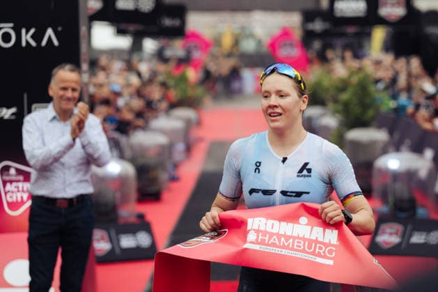 Triathlon, IRONMAN Hamburg, 07 06 2026 Winner Solveig Lovseth NOR Hamburg Germany Copyright: xMarcelxHilgerx
