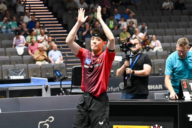 Table tennis, TT Finals in Erfurt, German Championships, Dang Qiu German singles champion for the third time