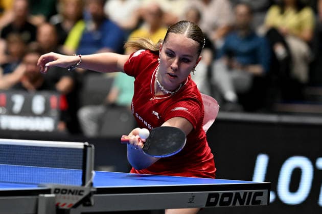 Table tennis 94 National German Championships on 07 06 2026 in the exhibition halls in Erfurt Womens singles final Annett Kaufmann xJFx