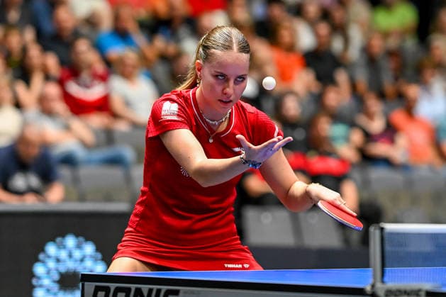 Tischtennis 94. Nationale Deutsche Meisterschaften am 07.06.2026 in den Messehallen in Erfurt Finale Damen Einzel: Annett Kaufmann *** Table tennis 94 National German Championships on 07 06 2026 in the exhibition halls in Erfurt Womens singles final Annett Kaufmann xJFx