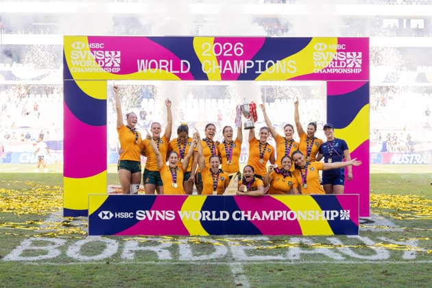 Bordeaux Sevens, SVNS Rugby World Championship The World Champions in Sevens Rugby Australia Award Ceremony Third tournament of the SVNS World Championship, Sevens Rugby World Championship from June 5 to 7, 2026 in Bordeaux France Final day, June 7, 2026 , Bordeaux Region Nouvelle Aquitaine France Stade Atlantique
