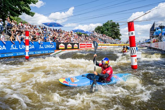 Canoeing, ICF Slalom World Cup in Prague