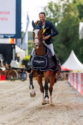 * mit 2 Umläufen (1.55 m) - 2. Umlauf Finalwertung Deutsche Meisterschaften Springreiten 2026 Balve, Reitanlage Schloss Wocklum 07. June 2026 -