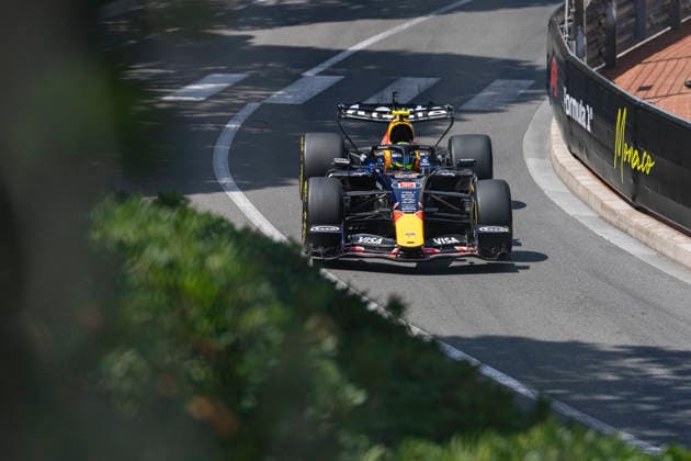 MONTE-CARLO, MONACO - JUNE 07: Isack Hadjar (6) of France and Oracle Red Bull Racing during the F1 Monaco Grand Prix on June 7, 2026 at the Circuit de Monaco in Monte-Carlo, Monaco. (Photo by Bob Kupbens Icon Sportswire) AUTO: JUN 07 F1 Monaco Grand Prix EDITORIAL USE ONLY Icon2606070141