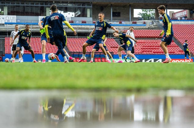 Football, FIFA World Cup 2026, Sweden national team, Training