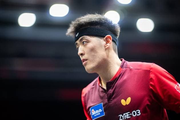 TABLE TENNIS TT FINALS 2026 IN ERFURT FOR EDITORIAL PURPOSES ONLY EDITORIAL USE ONLY p 07 06 2026 Erfurt 94 National German Championships Women Men in the context of the German TT Finals Men Final in photo Dang Qiu Borussia Düsseldorf Germany Thueringen Erfurt Copyright SaschaxFromm Copyright: SaschaxFromm doc866r7tvuf1k16kxaegha ,EDITORIAL USE ONLY