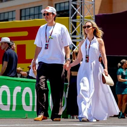 MONACO Scott James and Chloe Stroll during the Formula 1 Monaco Grand Prix on the Monaco Street Circuit on June 7, 2026 in Monaco, Monaco Photo by DeFodi Images