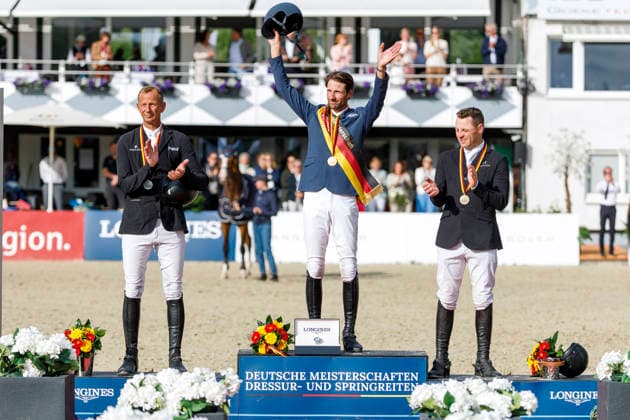Equestrian sport, Show jumping, German Championships in Balve, Christian Kukuk is German Champion