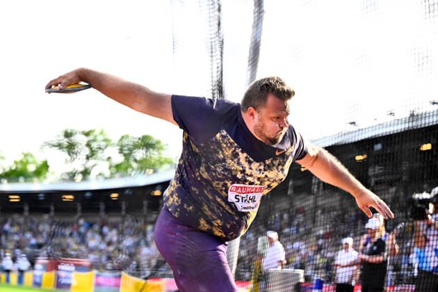 STOCKHOLM, SWEDEN 20260607 Daniel Stahl during the men s discus during Sunday s Diamond League gala Bauhaus gala at Stockholm Stadium STOCKHOLM SWEDEN x10430x  Copyright: xChristinexOlsson TTx DIAMOND LEAGUE STOCKHOLM 2026