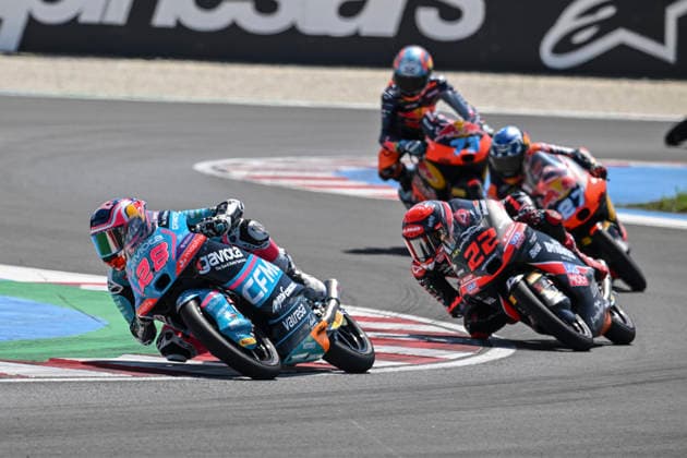 MOTO - MOTO 3 - HUNGARY GRAND PRIX 2026 28 QUILES Maximo (spa), CFMoto Aspar Team, KTM RC250GP, action 22 ALMANSA David (spa), Liqui Moly Dynavolt Intact GP, KTM RC250GP, action during the 2026 Moto3 Grand Prix of Hungary , on Balaton Park circuit, from June 5 to 7, in Hungary - Balaton ParkHungary  Copyright: xGIGIxSOLDANOx