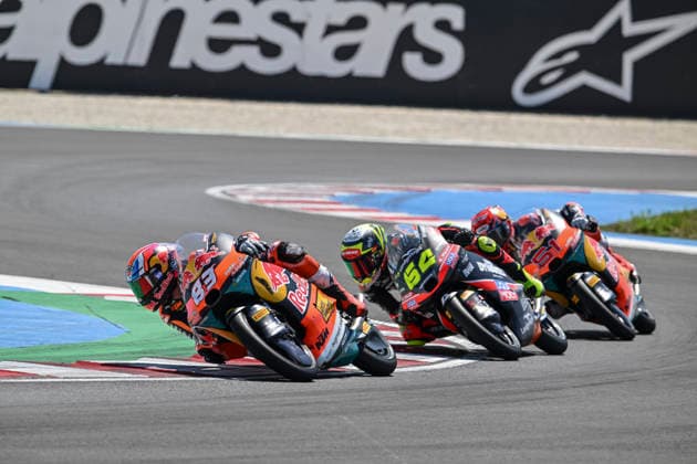 MOTO - MOTO 3 - HUNGARY GRAND PRIX 2026 83 CARPE Ãlvaro (spa), Red Bull KTM Ajo, KTM RC250GP, action during the 2026 Moto3 Grand Prix of Hungary , on Balaton Park circuit, from June 5 to 7, in Hungary - Balaton ParkHungary  Copyright: xGIGIxSOLDANOx