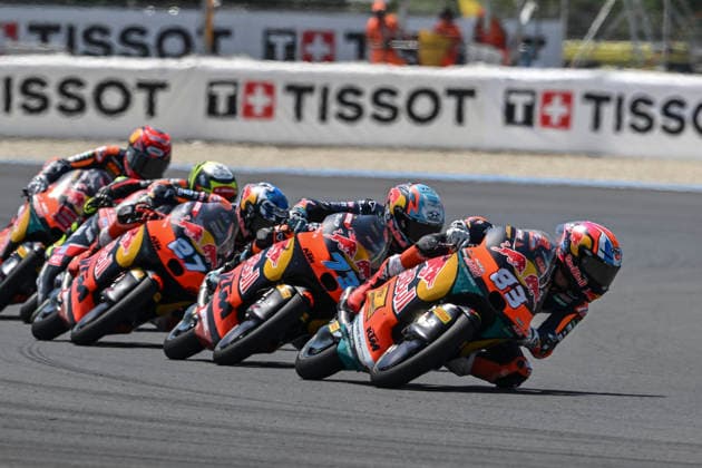 MOTO - MOTO 3 - HUNGARY GRAND PRIX 2026 83 CARPE Ãlvaro (spa), Red Bull KTM Ajo, KTM RC250GP, action during the 2026 Moto3 Grand Prix of Hungary , on Balaton Park circuit, from June 5 to 7, in Hungary - Balaton ParkHungary  Copyright: xGIGIxSOLDANOx