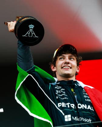 F1 - MONACO GRAND PRIX 2026 KIMI ANTONELLI Andrea (ita), Mercedes AMG F1 Team W16, portrait HSH Prince Albert II of Monaco, portrait podium during the Formula 1 Grand Prix de Canada 2026, 6th round of the 2026 Formula One World Championship, WM, Weltmeisterschaft from June 5 to 7, 2026 on the Circuit de Monaco, in Monte-Carlo, Monaco - Monte-CarloMonaco  Copyright: xFLORENTxGOODENx