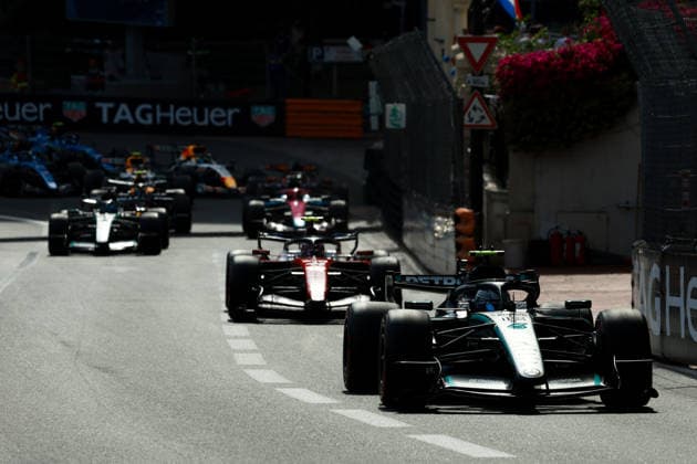 F1 - MONACO GRAND PRIX 2026 12 KIMI ANTONELLI Andrea (ita), Mercedes AMG F1 Team W17, action during the Formula 1 Grand Prix de Canada 2026, 6th round of the 2026 Formula One World Championship, WM, Weltmeisterschaft from June 5 to 7, 2026 on the Circuit de Monaco, in Monte-Carlo, Monaco - Monte-CarloMonaco  Copyright: xDPPIx