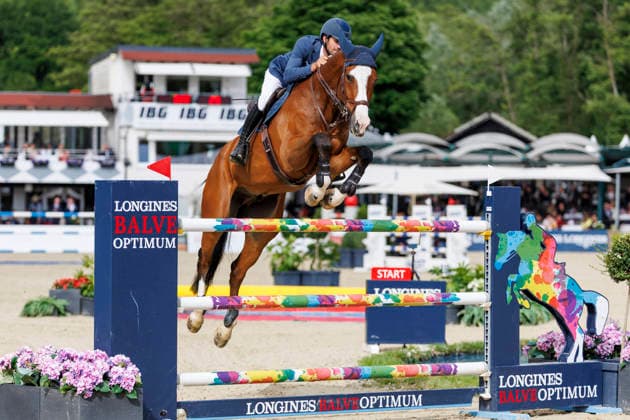 * mit 2 Umläufen (1.55 m) - 2. Umlauf Finalwertung Deutsche Meisterschaften Springreiten 2026 Balve, Reitanlage Schloss Wocklum 07. June 2026 -