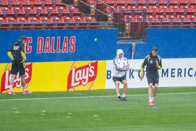 260607 Alexander Bernhardsson of the Swedish national football team at a training session during day 4 of the FIFA World Cup 2026 on June 7, 2026 in Dallas Photo Petter Arvidson BILDBYRAN kod PA PA1221 fotboll football soccer fotball vm fotbolls vm fotball vm fotbolls vm 2026 fifa world cup 2026 träning practice training sverige sweden sverige a day 4 bbeng  Copyright: PETTERxARVIDSON BB260607PA136
