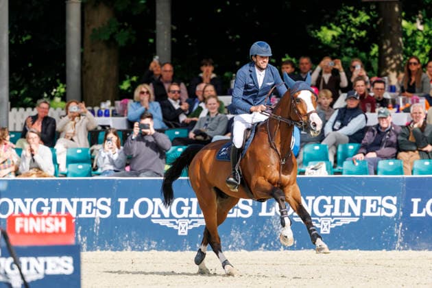 * mit 2 Umläufen (1.55 m) - 2. Umlauf Finalwertung Deutsche Meisterschaften Springreiten 2026 Balve, Reitanlage Schloss Wocklum 07. June 2026 -