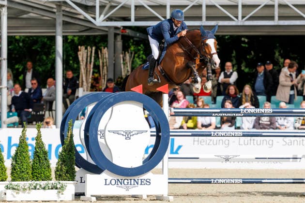 * mit 2 Umläufen (1.55 m) - 2. Umlauf Finalwertung Deutsche Meisterschaften Springreiten 2026 Balve, Reitanlage Schloss Wocklum 07. June 2026 -