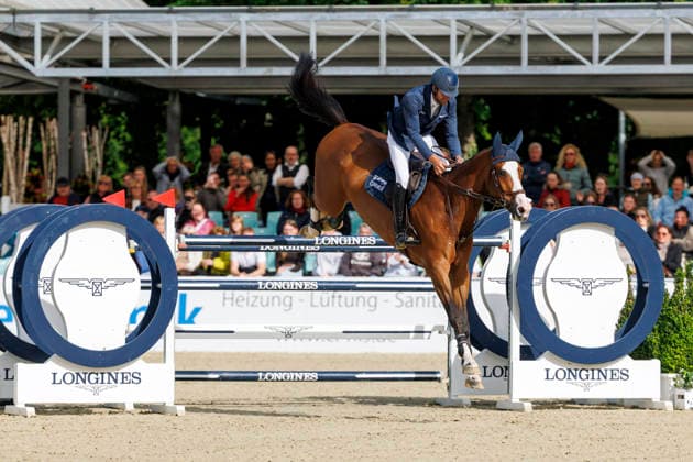 * mit 2 Umläufen (1.55 m) - 2. Umlauf Finalwertung Deutsche Meisterschaften Springreiten 2026 Balve, Reitanlage Schloss Wocklum 07. June 2026 -