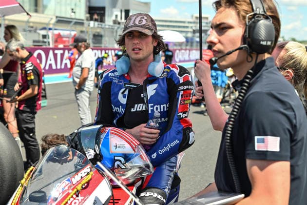 MOTO - MOTO 2 - HUNGARY GRAND PRIX 2026 ROBERTS Joe (usa), OnlyFans American Racing Team, Kalex Moto2, portrait during the 2026 Moto2 Grand Prix of Hungary , on Balaton Park circuit, from June 5 to 7, in Hungary - Balaton ParkHungary  Copyright: xGIGIxSOLDANOx