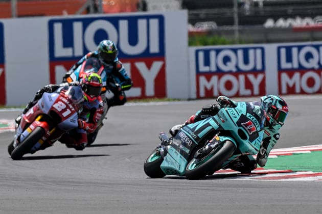 MOTO - MOTO 2 - HUNGARY GRAND PRIX 2026 11 ESCRIG Alex (spa), Klint Forward Factory Team, Forward F2, action during the 2026 Moto2 Grand Prix of Hungary , on Balaton Park circuit, from June 5 to 7, in Hungary - Balaton ParkHungary  Copyright: xGIGIxSOLDANOx