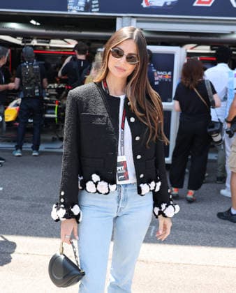 07 06 2026, Circuit de Monaco, Monte Carlo, Formula 1 Louis Vuitton Grand Prix Monaco 2026 ,in the picture Kelly Piquet, girlfriend of Max Verstappen NLD , Oracle Red Bull Racing Photo by Alessandro Martellotta Hasan Bratic DeFodi Images