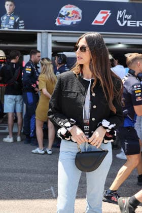 07 06 2026, Circuit de Monaco, Monte Carlo, Formula 1 Louis Vuitton Grand Prix Monaco 2026 ,in the picture Kelly Piquet, girlfriend of Max Verstappen NLD , Oracle Red Bull Racing Photo by Alessandro Martellotta Hasan Bratic DeFodi Images
