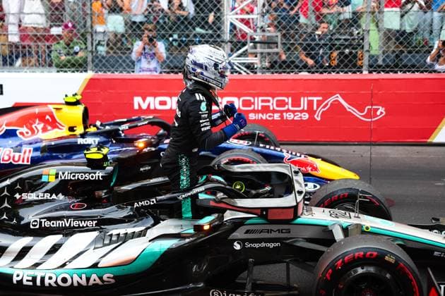 KIMI ANTONELLI Andrea ita , Mercedes AMG F1 Team W16, portrait Monte Carlo Monaco