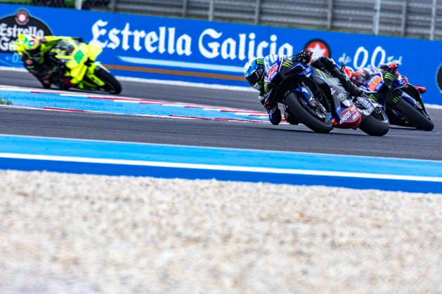 MotoGP of Hungary - Race Number 42 Monster Energy Yamaha MotoGP rider Alex Rins competes during the race at the 2026 Grand Prix of Hungary. Balatonfokajar Balatonfokajar Hungary  Copyright: xStephenxBlackberryx originalFilename:blackberry-2026gran260607_npesI.jpg