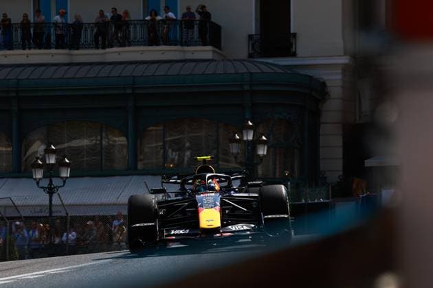 06 HADJAR Isack fra , Red Bull Racing Ford RB22, action Monte Carlo Monaco