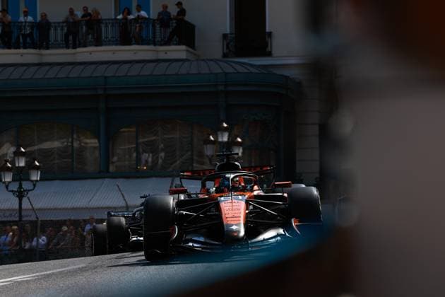 81 PIASTRI Oscar from , McLaren F1 Team MCL40, action Monte Carlo Monaco