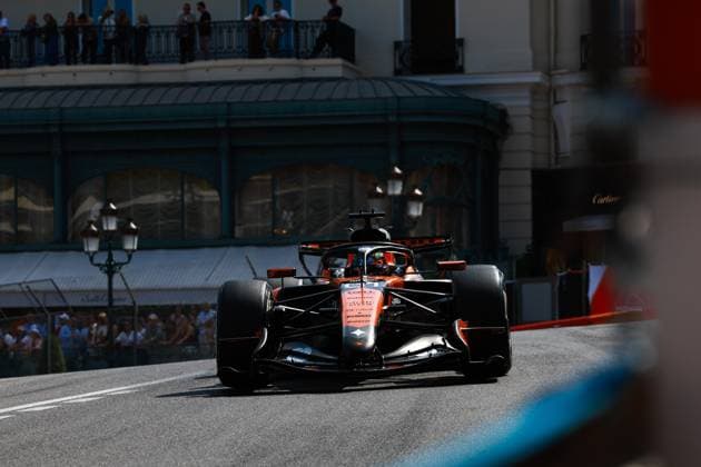 81 PIASTRI Oscar from , McLaren F1 Team MCL40, action Monte Carlo Monaco