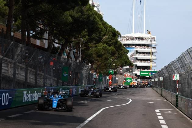 23 ALBON Alexander tha , Williams F1 Team FW48, action Monte Carlo Monaco