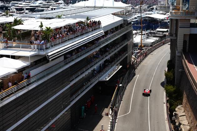 44 HAMILTON Lewis gbr , Scuderia Ferrari SF 26, action Monte Carlo Monaco