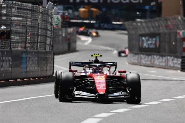 44 HAMILTON Lewis gbr , Scuderia Ferrari SF 26, action Monte Carlo Monaco