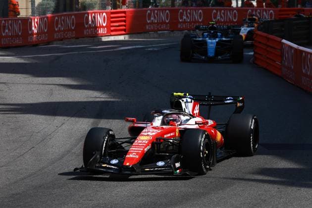 44 HAMILTON Lewis gbr , Scuderia Ferrari SF 26, action Monte Carlo Monaco