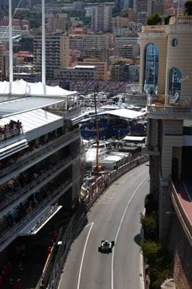 12 KIMI ANTONELLI Andrea ita , Mercedes AMG F1 Team W17, action Monte Carlo Monaco