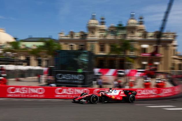 16 LECLERC Charles mco , Scuderia Ferrari SF 26, action Monte Carlo Monaco