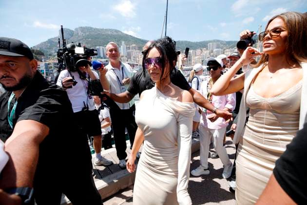 PEOPLE GP MONACO 2026 PHOTOPQR NICE MATIN Jean François Ottonello ; Monaco ; 07 06 2026 ; 83e Grand Prix de Monaco 2026 - PEOPLE - Kim et Khloe Kardashian Monaco Formula 1 Grand Prix, on June 7, 2026. Monaco France  Copyright: xPHOTOPQR NICExMATIN MAXPPPxJeanxFrançoisxOttonellox 20260607NIM2831 20260607NIM2831