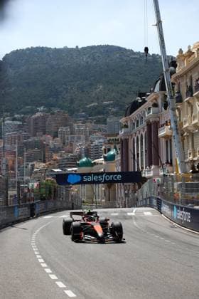 01 NORRIS Lando gbr , McLaren F1 Team MCL40, action Monte Carlo Monaco