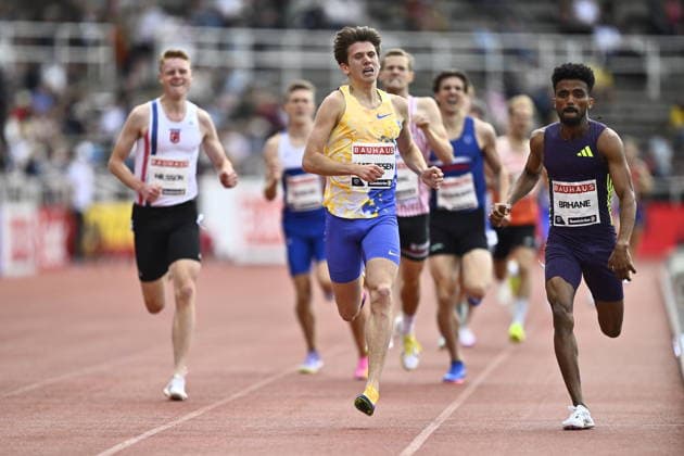 STOCKHOLM, SWEDEN 20260607 Yohannes Kiflay wins the men s national 1500m race during Sunday s Bauhaus gala at Stockholm Stadium STOCKHOLM SWEDEN x10430x  Copyright: xChristinexOlsson TTx BAHAUS GALA STOCKHOLM 2026