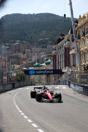 16 LECLERC Charles mco , Scuderia Ferrari SF 26, action Monte Carlo Monaco