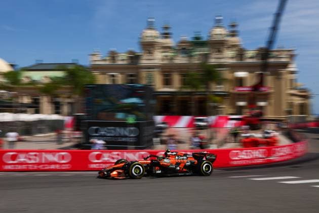 01 NORRIS Lando gbr , McLaren F1 Team MCL40, action Monte Carlo Monaco
