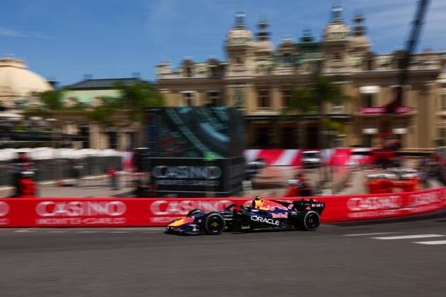 06 HADJAR Isack fra , Red Bull Racing Ford RB22, action Monte Carlo Monaco