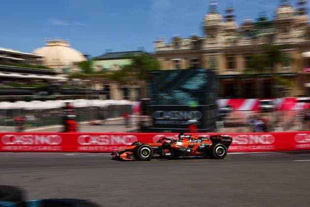 01 NORRIS Lando gbr , McLaren F1 Team MCL40, action Monte Carlo Monaco