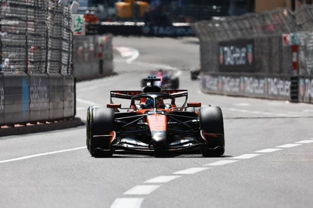 81 PIASTRI Oscar from , McLaren F1 Team MCL40, action Monte Carlo Monaco