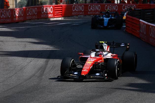 44 HAMILTON Lewis gbr , Scuderia Ferrari SF 26, action Monte Carlo Monaco