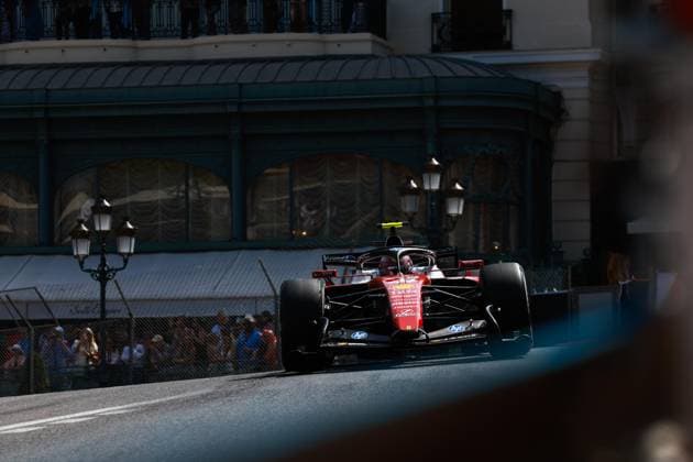 44 HAMILTON Lewis gbr , Scuderia Ferrari SF 26, action Monte Carlo Monaco