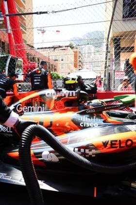 NORRIS Lando gbr , McLaren F1 Team MCL40, portrait Monte Carlo Monaco